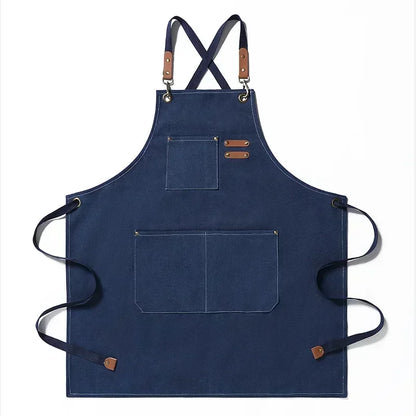 Canvas Kitchen Apron | Unisex Chef & Workwear Apron