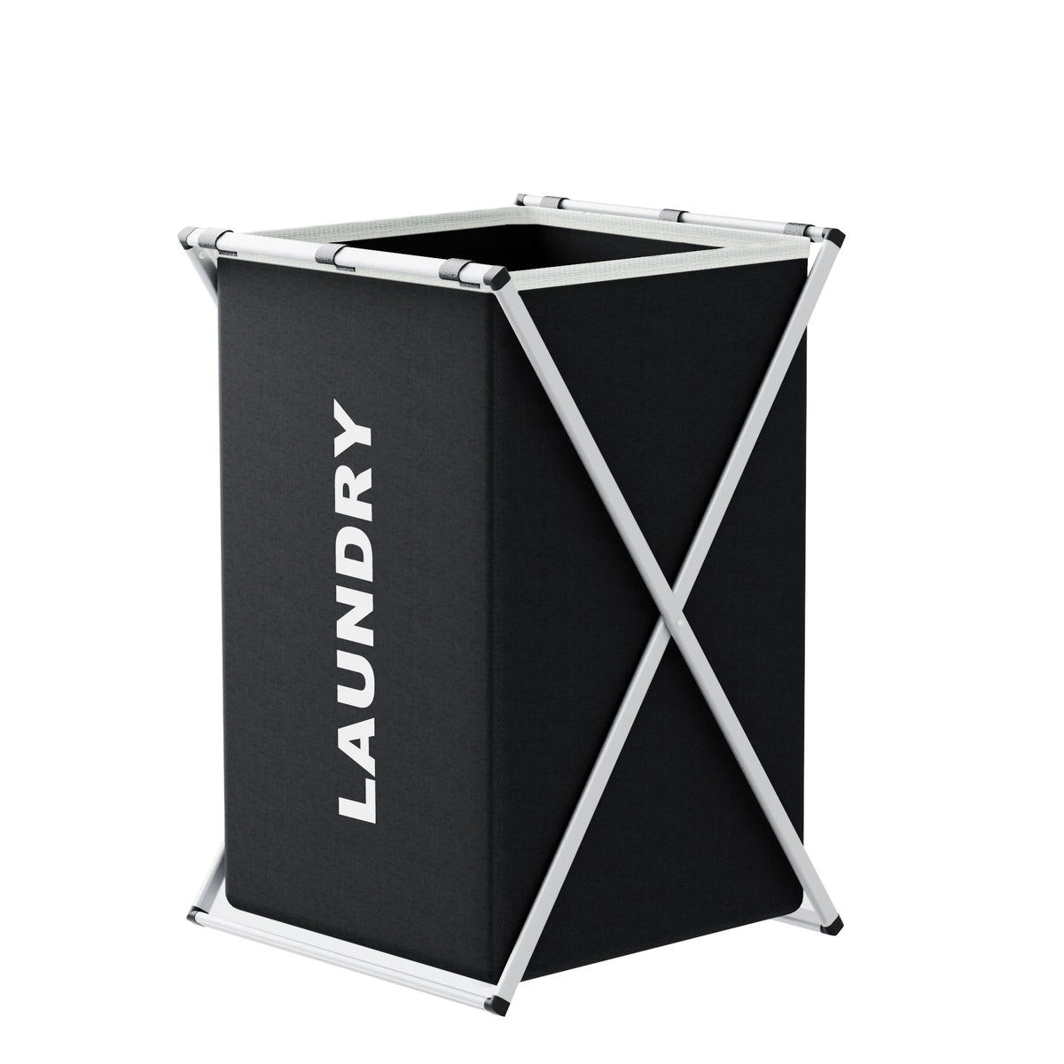 Multi-Section Laundry Hamper | Foldable Clothes Basket with Compartments