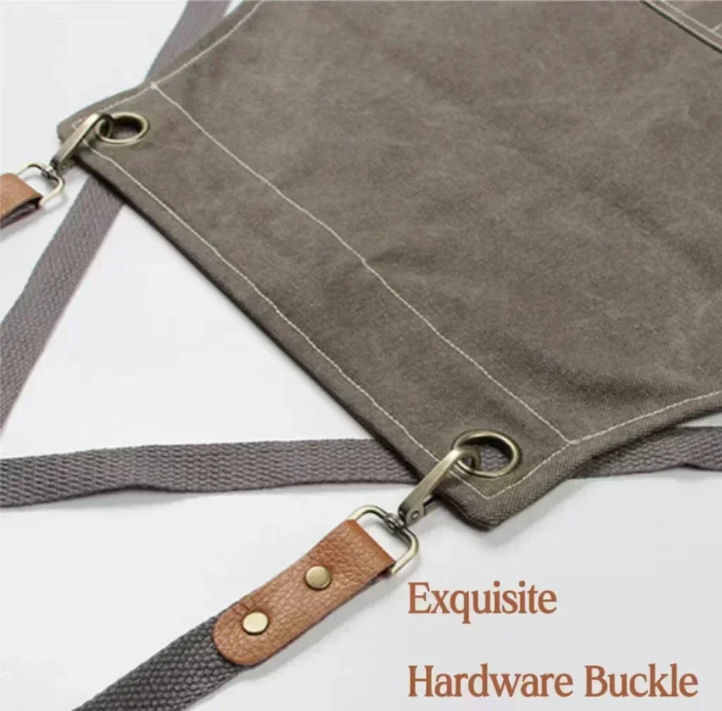 Canvas Kitchen Apron | Unisex Chef & Workwear Apron