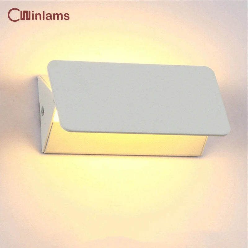 Modern LED Swing Wall Lamp – Adjustable Aluminium Sconce