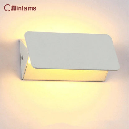 Modern LED Swing Wall Lamp – Adjustable Aluminium Sconce