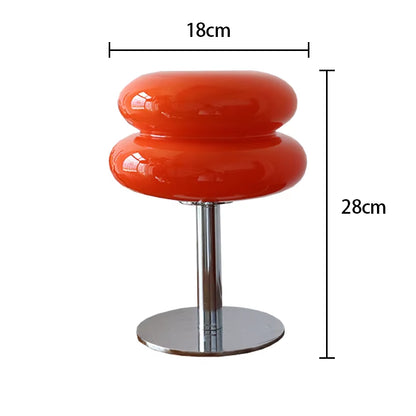 Retro Glass Table Lamp | Modern Accent Light
