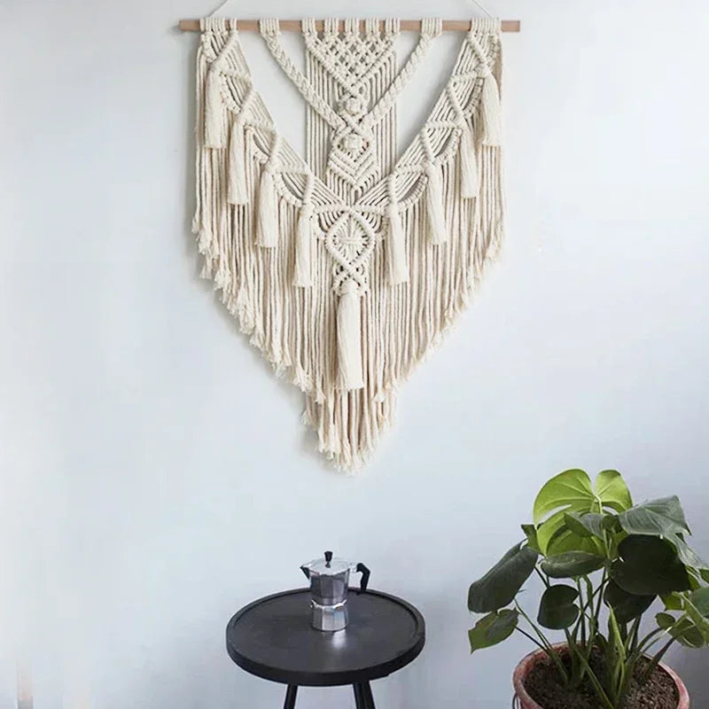 Boho Macrame Woven Wall Hanging