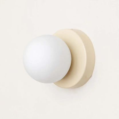 Macaron LED Wall Lamp – Coloured Glass Hardwired Sconce
