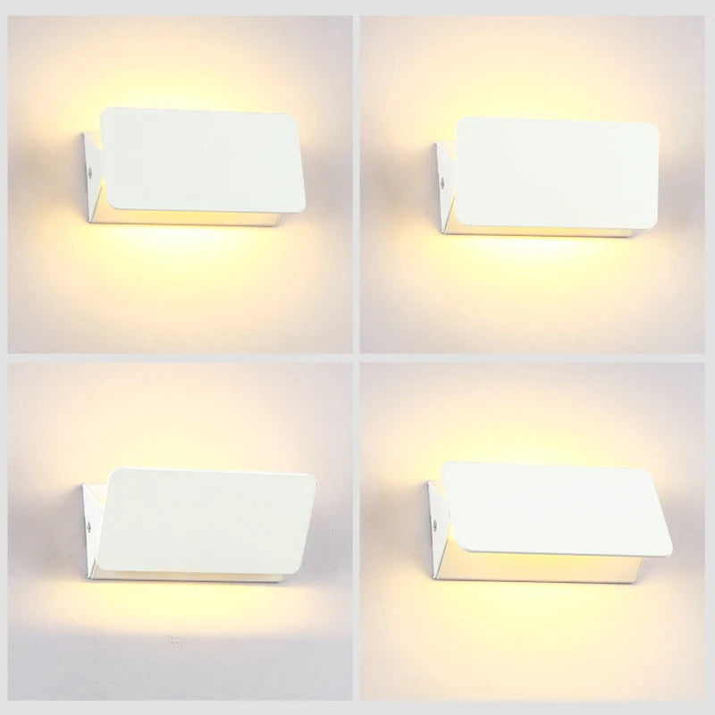 Modern LED Swing Wall Lamp – Adjustable Aluminium Sconce