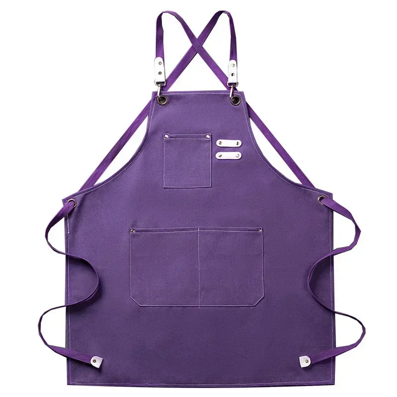 Canvas Kitchen Apron | Unisex Chef & Workwear Apron