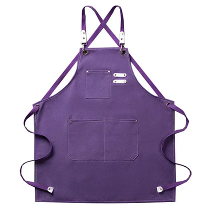 Canvas Kitchen Apron | Unisex Chef & Workwear Apron