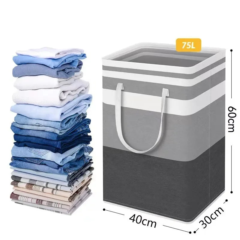 75L Waterproof Laundry Basket