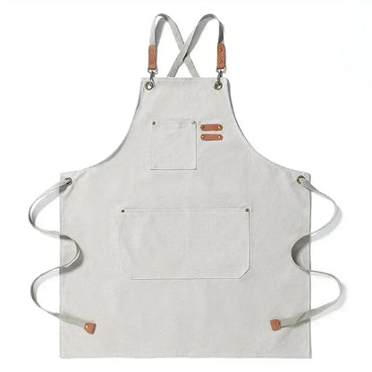 Canvas Kitchen Apron | Unisex Chef & Workwear Apron