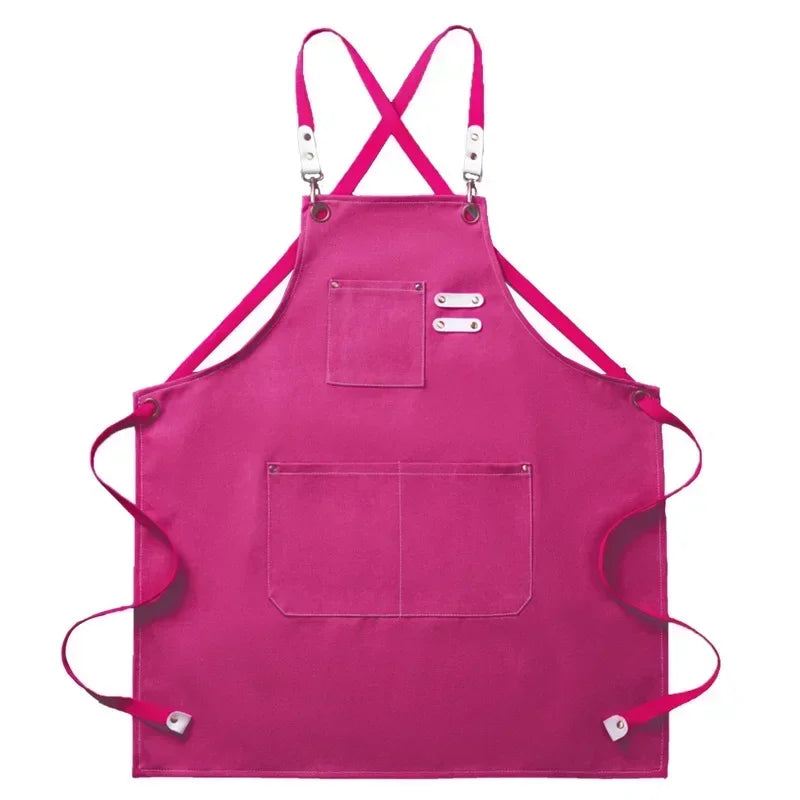 Canvas Kitchen Apron | Unisex Chef & Workwear Apron