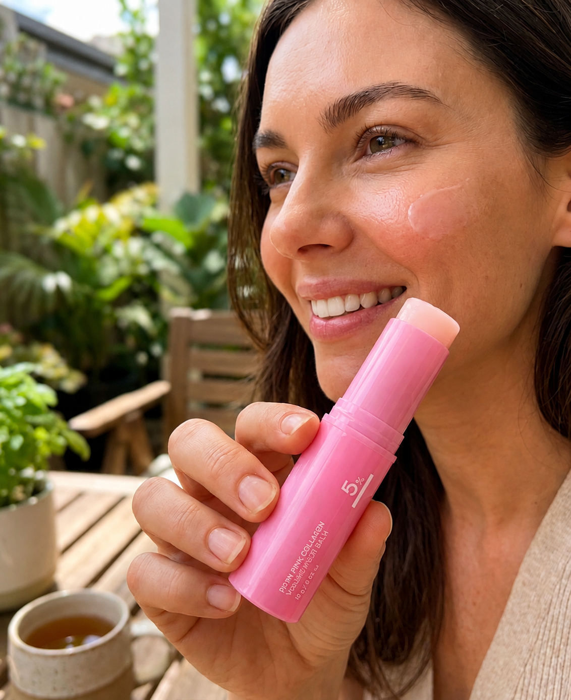 Revitalize & Plump: PDRN Pink Collagen Volufiline Stick for Eyes, Lips & Smile Lines - 5% Volume Multi-Stick