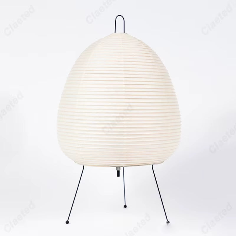 Japanese Rice Paper Table Lamp | Minimalist Zen Lighting