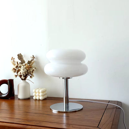Retro Glass Table Lamp | Modern Accent Light