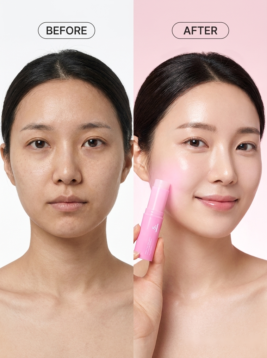 Revitalize & Plump: PDRN Pink Collagen Volufiline Stick for Eyes, Lips & Smile Lines - 5% Volume Multi-Stick