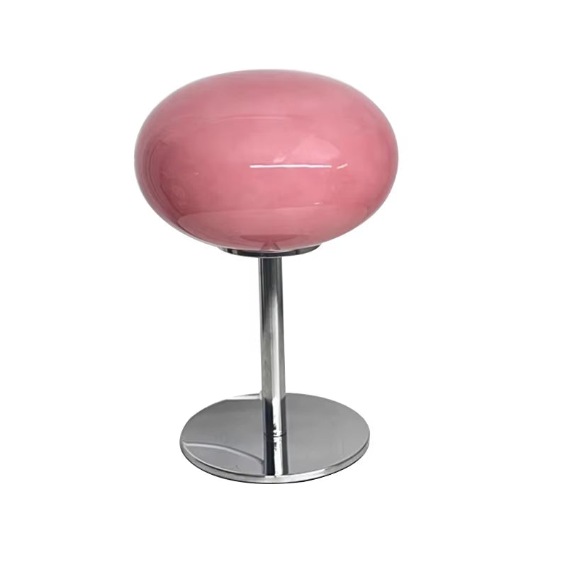 Retro Glass Table Lamp | Modern Accent Light