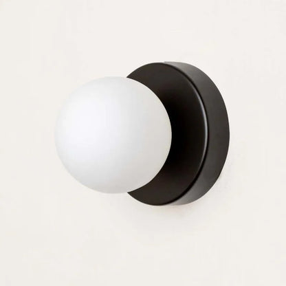 Macaron LED Wall Lamp – Coloured Glass Hardwired Sconce