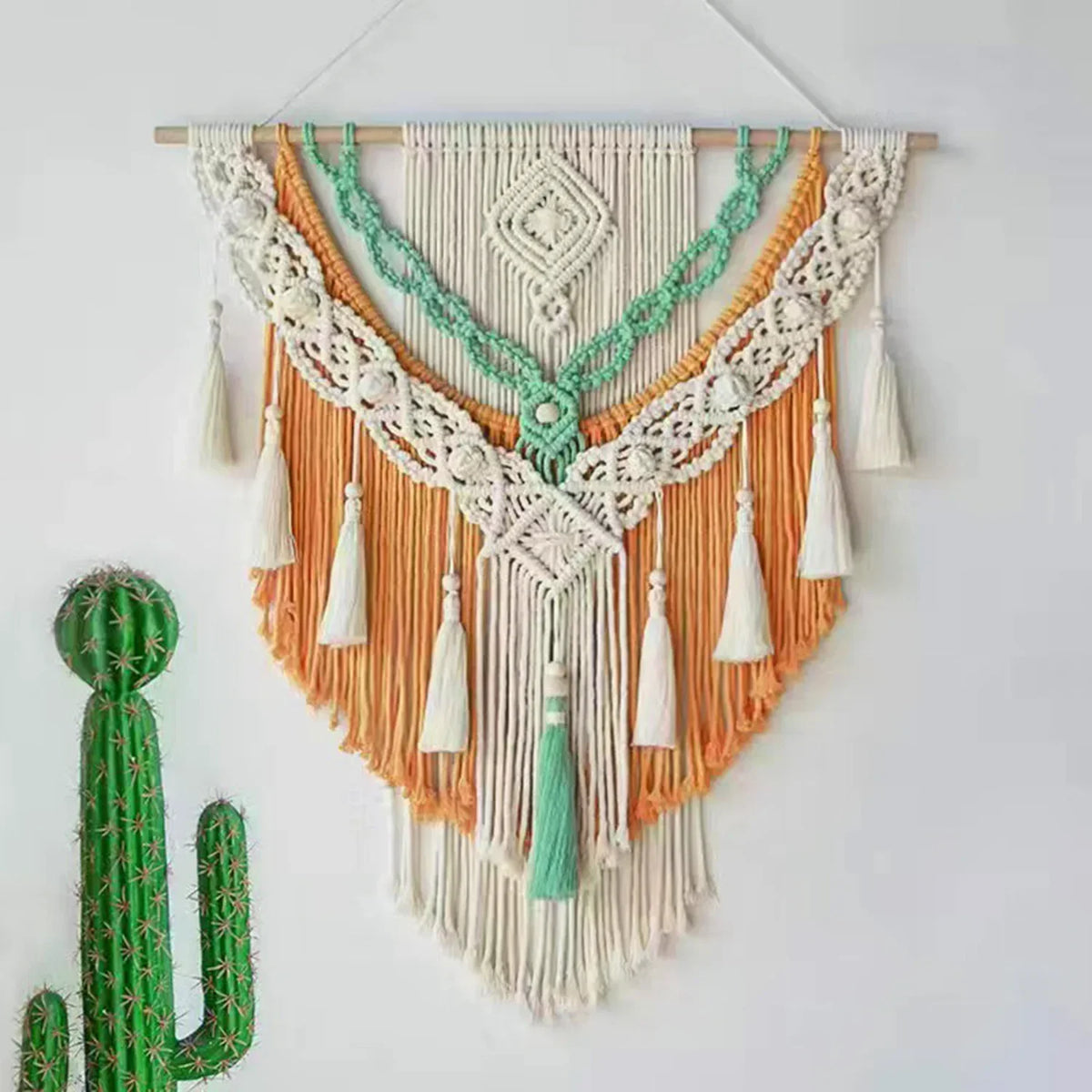 Boho Macrame Woven Wall Hanging