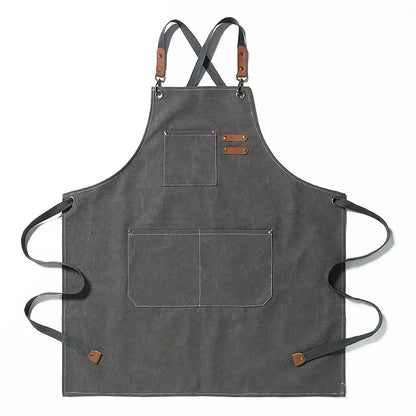 Canvas Kitchen Apron | Unisex Chef & Workwear Apron